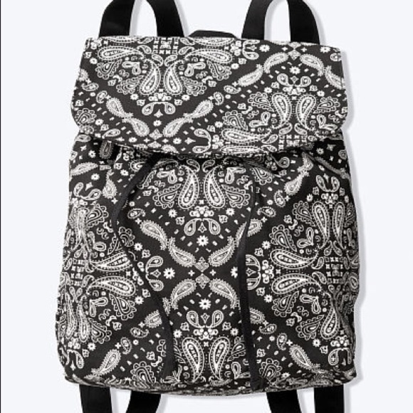Victoria’s Secret Black & White Mini Backpack - Picture 3 of 5